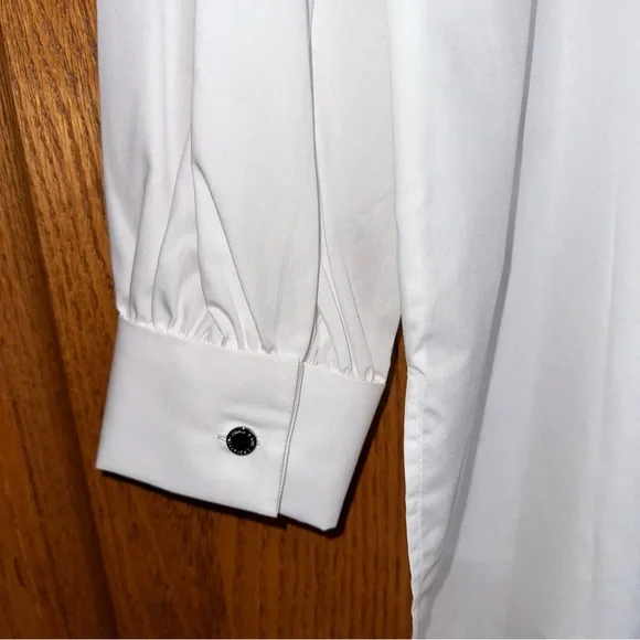 NWT Karl Lagerfeld Paris lady’s shirt 100% cotton size M - Picture 4 of 7